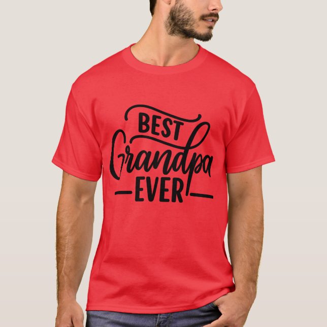 Beste Opa je T - Shirt - Faustbrunnen im Skriptsti (Vorderseite)