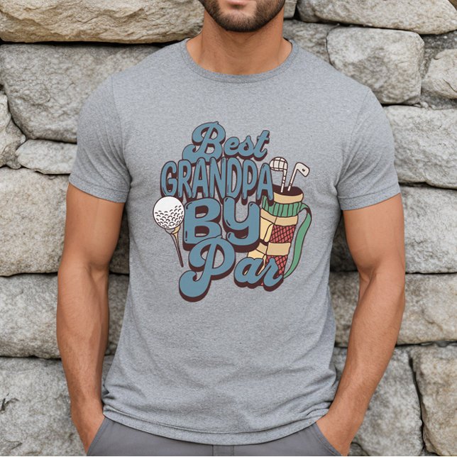 Beste Opa nach dem Par Vatertag T-Shirt (Best Grandpa By Par)