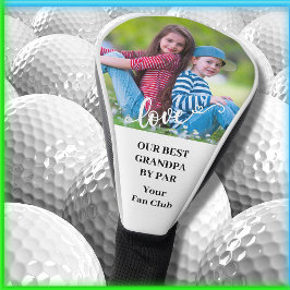 Beste Opa nach Par Custom Foto Golf Headcover