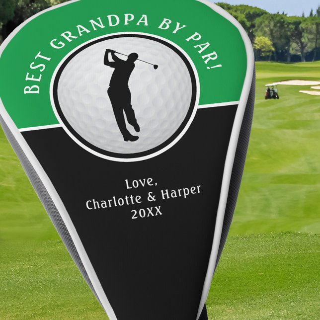 Beste Opa nach Par Custom Golf Headcover (Best Grandpa By Par Custom Golf Head Cover)