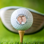 Beste Opa nach Par Foto Golfball<br><div class="desc">Ein lustiger, individueller Foto-Golfball für einen Golfer-Großvater. "Bester Opa von Par" und die Namen seiner Enkel umkreisen ihr Foto. Sie können "Opa" personalisieren, wie auch immer er angesprochen wird ("papa", "poppop" usw.).</div>
