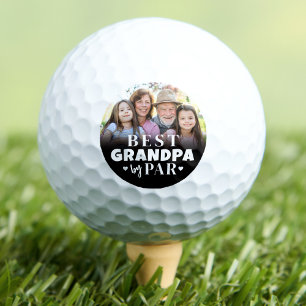 Beste Opa nach Par Foto Golfball