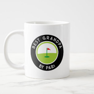 Beste Opa nach Par Niedlich Moderner Golfer Sports Jumbo-Tasse