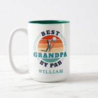 Beste Opa nach Par Retro Golfgeschenke Urlaub
