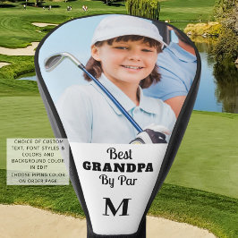 Beste Opa nach Pay-Foto-Monogramm individuell Golf Headcover