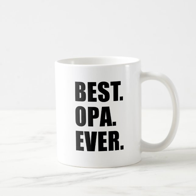 Beste Opa überhaupt Tasse (Rechts)