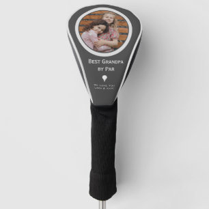 Beste Opa von Par Foto Golf Head Cover Headcover