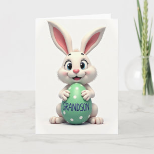 Beste Osterkarte für Enkel Karte
