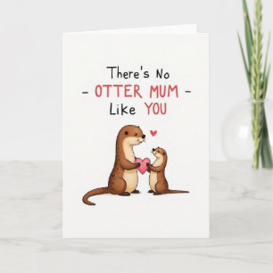 Beste Otter-Mutter Aller Zeiten Karte