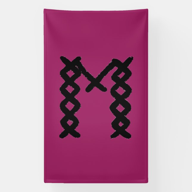 Beste Outdoor Banner. Groß. Schwarz. Leere oder Cu Banner (Vertikal)