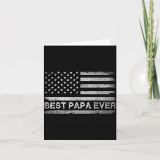 Beste Papa Aller Zeiten Flagge für Männer Vater Fr Karte