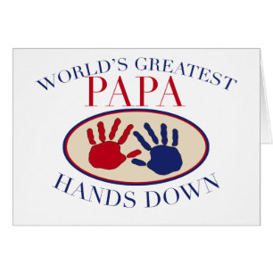 Beste Papa-Hände unten