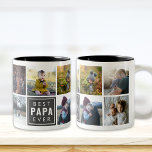 Beste PAPA-Tasse für kundenspezifisches Foto Zweifarbige Tasse<br><div class="desc">Passen Sie diese Tasse an und geben Sie sie als Geschenk!</div>