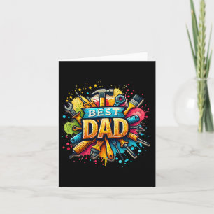 Beste Papa Werkzeuge Handwerker Vater Väter  Karte