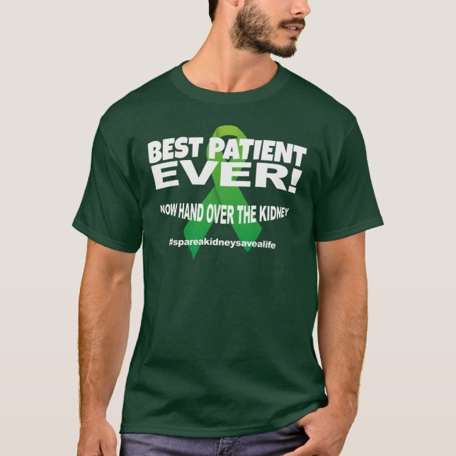 Beste Patienten-überhaupt - dunkle Shirts (Vorderseite)
