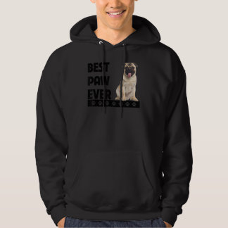 Beste Paw je Mops Vater Väter Tag Hund Eltern Hoodie