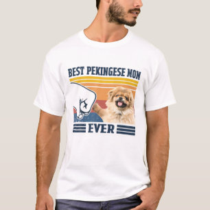 Beste Pekingese Mama Ever Funny Dog Mama Mütter Ge T-Shirt