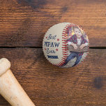 Beste Pepaw je | Foto für kundenspezifische Großge Baseball<br><div class="desc">Erstellen Sie ein phantastisches individuelles Geschenk für Pepaw diesen Vatertag oder Großelterntag mit diesem coolen, kundenspezifischen Foto-Baseball für Opa. Einzigartiges Design für sportbegeisterte Großväter: "Best Pepaw Ever" in blauer Schrift mit dem untersten Jahr. Passen Sie mit einer ganz besonderen persönlichen Nachricht über die Spitze, und fügen Sie zwei wertvolle Fotos...</div>