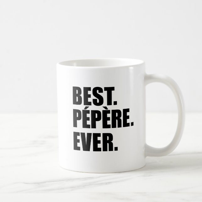 Beste Pepere überhaupt Tasse (Rechts)