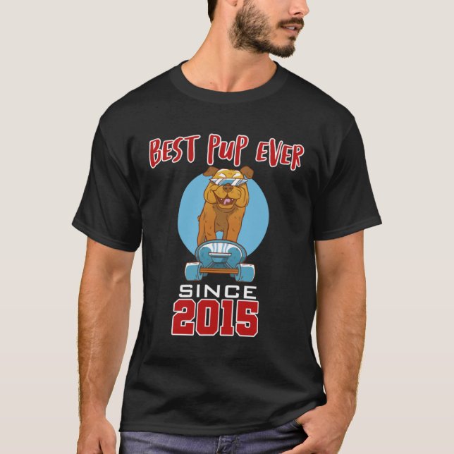 Beste Person seit 2015 T-Shirt (Vorderseite)
