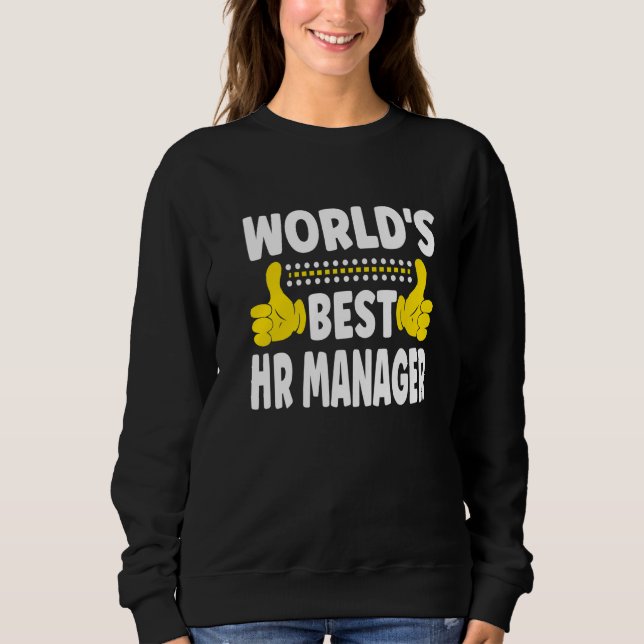 Beste Personalvermittler-Stellenbezeichnung Beruf  Sweatshirt (Vorderseite)