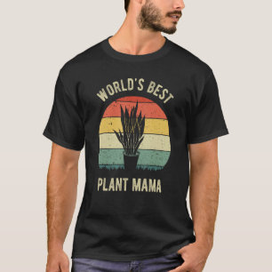 Beste Pflanzen-Mama der Welt Farmerin Gärtnerin St T-Shirt