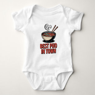 beste Pho-Stadt Pho-Thailand-Liebhaber, Lustige Ph Baby Strampler