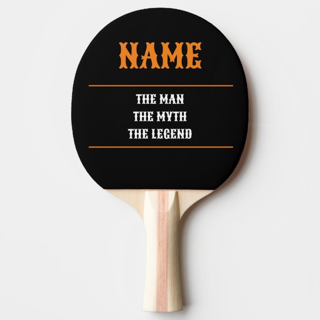 Beste Ping Pong Paddles mit einem stilvollen und m Tischtennis Schläger (Vorderseite)