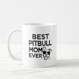 Beste Pitbull Mama-überhaupt Kaffee-Tasse Kaffeetasse