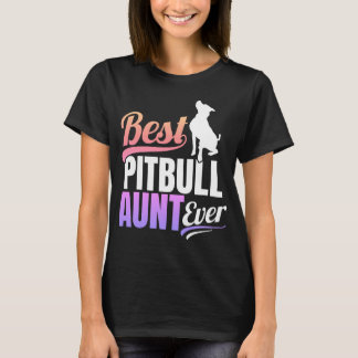 Beste Pitbull Tante Ever T-Shirt