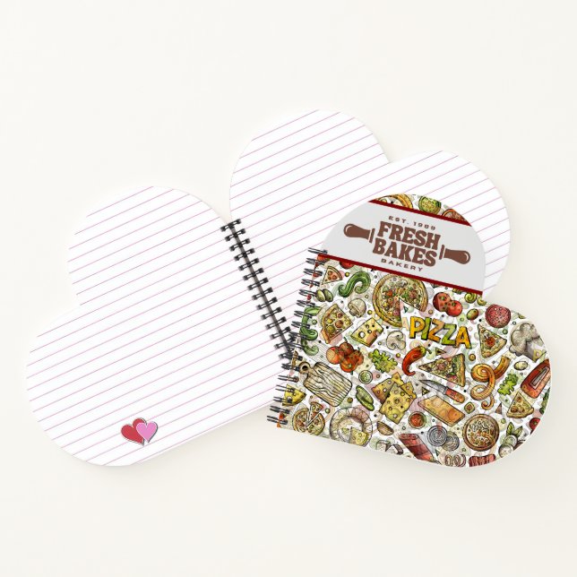 Beste Pizza Der Stadt Profi  Notizbuch (Innenseite)