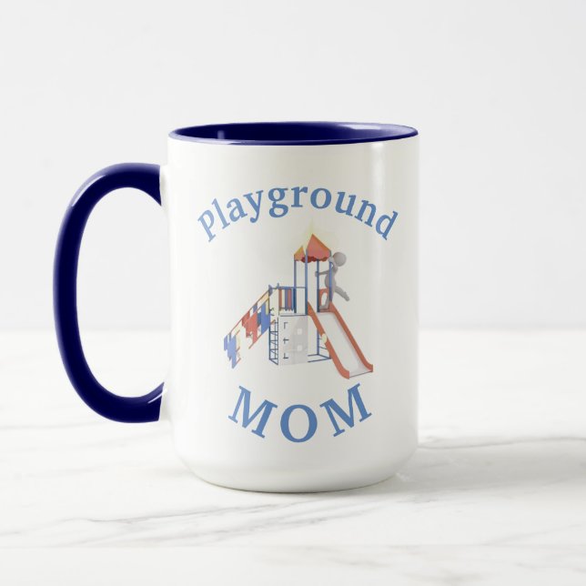 Beste "Playground MAMA" jemals! Muttertag Tasse (Links)