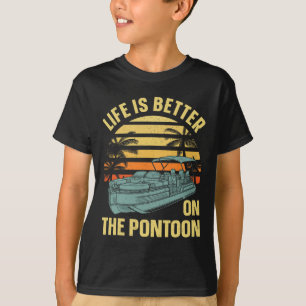 Beste Pontoon Kapitän Kunst Für Männer Frauen Boot T-Shirt