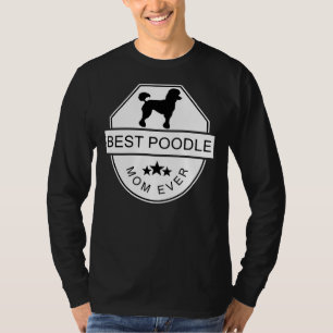 Beste Poodle-Mama je Angepasster Scoop T-Shirt