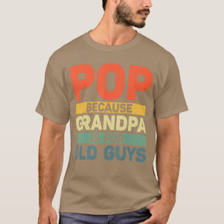 Beste Pop-Designs für Opa von Enkelkindern Vätern T-Shirt