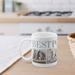 Beste Pop je 4 Foto Collage Opa Kaffeetasse
