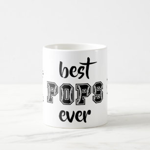Beste Pop je Personalisiertes Baseball-Thema Kaffeetasse