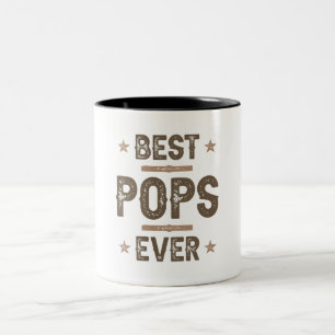 Beste Pop je Zweifarbige Tasse