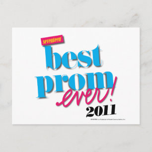 Beste Prom Ever - Aqua Postkarte