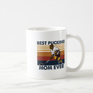 Beste Puckende Mama Aller Zeiten Lustiger Hockey-M Kaffeetasse