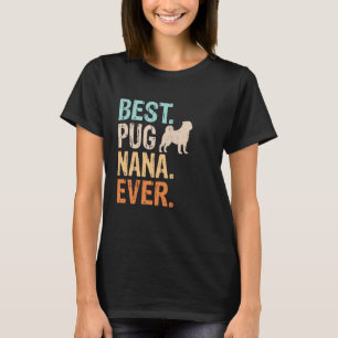 Beste Pug-Oma jemals Hundeliebhaberin Oma Lustig R T-Shirt