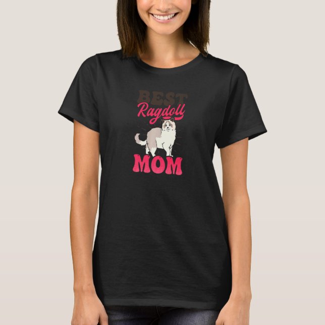 Beste Ragdoll-Mutter Ragdoll-Katze Premium T-Shirt (Vorderseite)