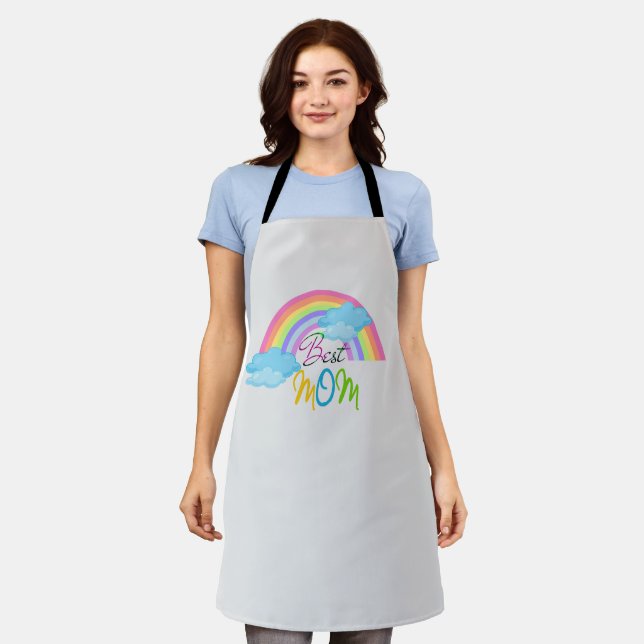 Beste Rainbow Koch Baker Mama Schürze, Muttertag Schürze (Getragen)