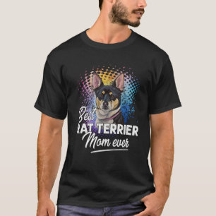 Beste Rat Terrier Mama je Muttertag T-Shirt