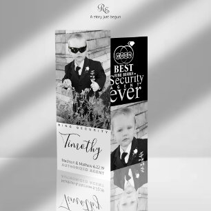 Beste Ring Bearer jemals Foto Cards Save The Date
