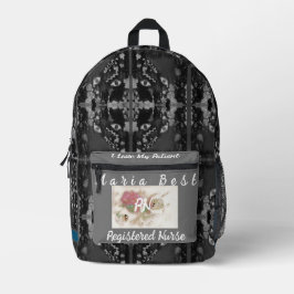 Beste RN registrierte Krankenschwestern und Kranke Bedruckter Rucksack