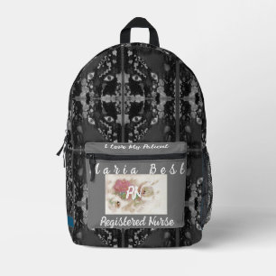 Beste RN registrierte Krankenschwestern und Kranke Bedruckter Rucksack