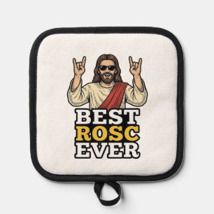Beste Rosc Aller Zeiten Vintage Rock Hand Religiös Topflappen