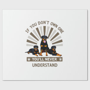 Beste Rottweiler Kunst Für Männer Frauen Kinder Ro Geschenkpapier