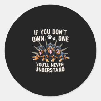 Beste Rottweiler Kunst Für Männer Frauen Kinder Ro Runder Aufkleber